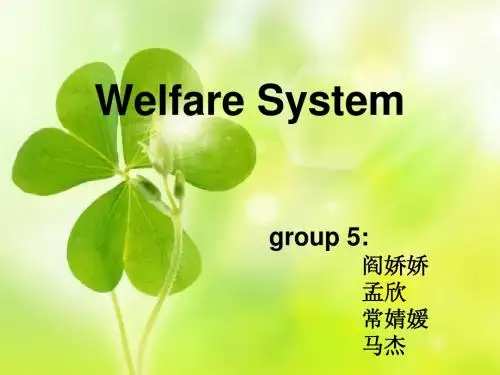 Welfare System