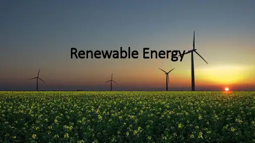 Renewable Energy Sources 可再生能源