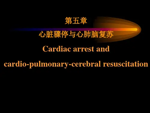 心搏骤停PPT课件