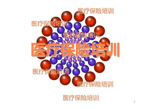 医疗保险培训讲义PPT课件