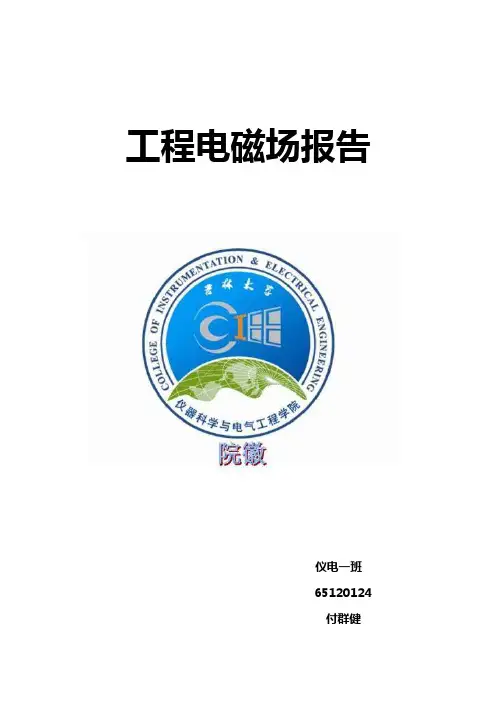 吉大工程电磁场报告