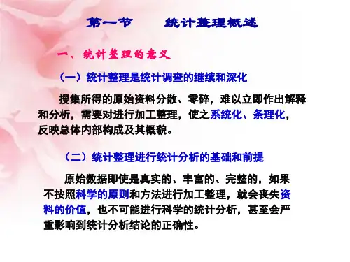 《统计学基础》第三章