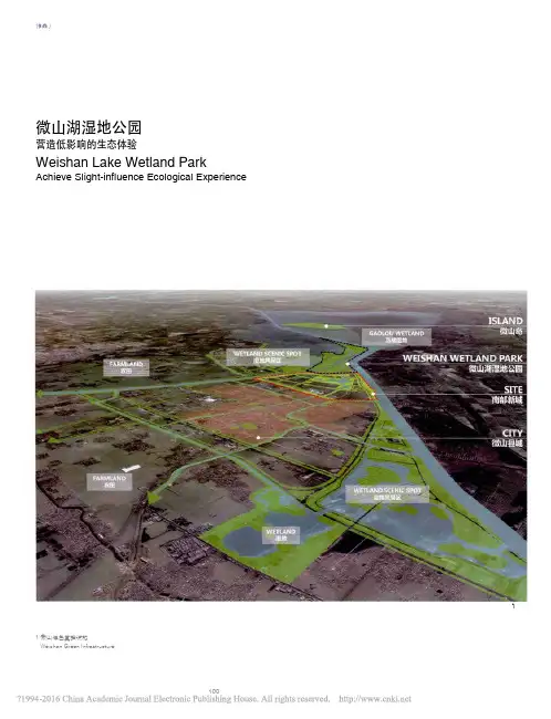 微山湖湿地公园营造低影响的生态体验_梁钦东