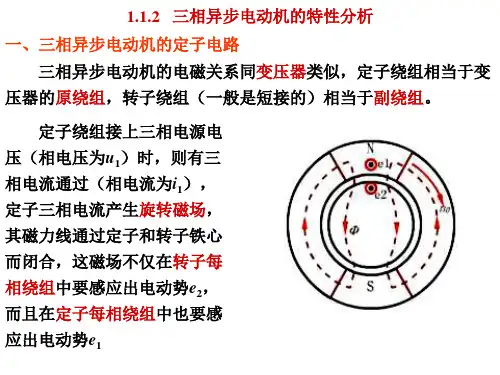 1.1.2三相异步电动机的转矩特性和机械特性