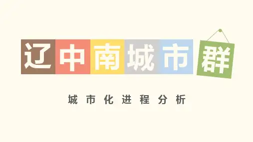 辽中南城市群城市化进程分析