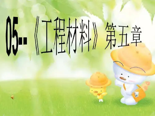 05--《工程材料》第五章