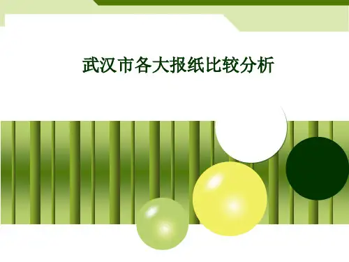 武汉市各大报纸比较分析