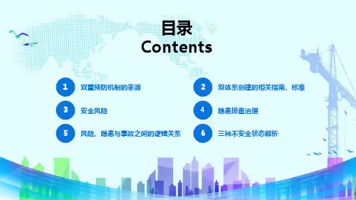 安全管理简约安全风险分级管理与隐患排查治理图文PPT课件