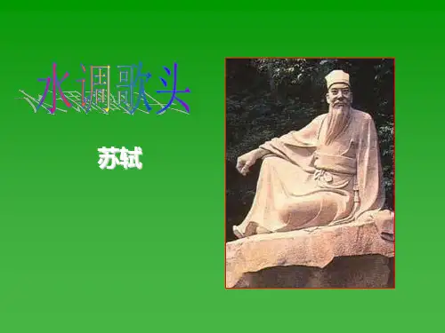 《水调歌头明月几时有》ppt课件