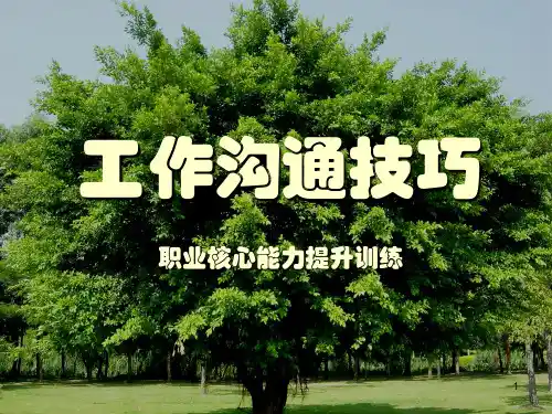 工作沟通技巧ppt课件