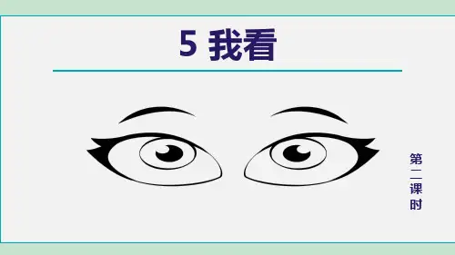 新统编部编版九年级语文上册《我看》第二课时教学课件