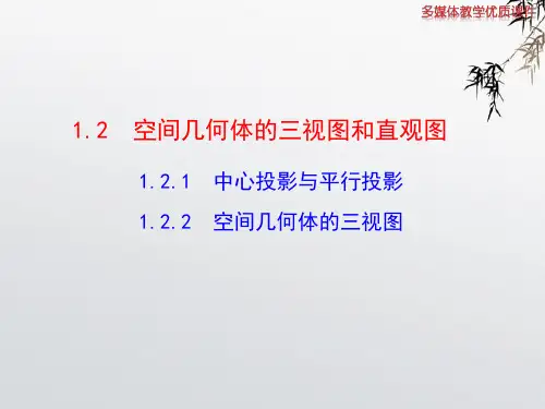 空间几何体的三视图和直观图PPT课件
