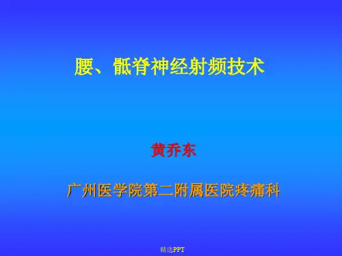 腰骶神经根射频技术
