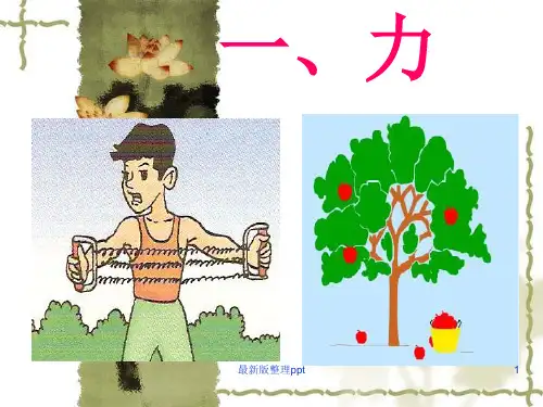 新人教版八年级物理下册 力ppt课件