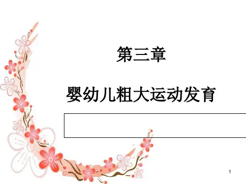 婴幼儿粗大运动发育课件