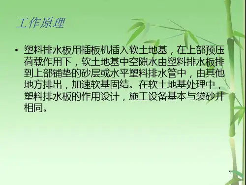 塑料板排水法