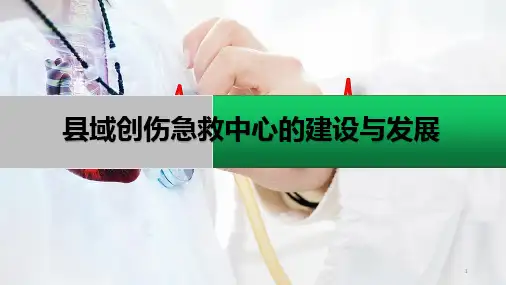 县域创伤急救中心的建设与发展ppt课件