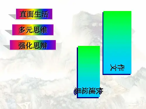 高考作文快速运思 PPT课件