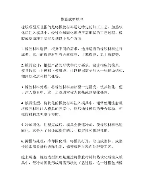 橡胶成型原理