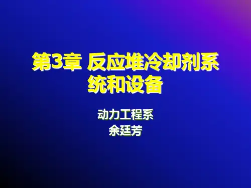 第三章 反应堆冷却剂系统和设备