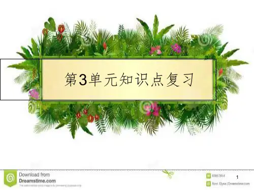 中职语文(基础模块下)复习2PPT课件