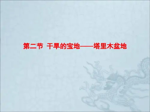 人教版八下地理 第八章第二节塔里木盆地