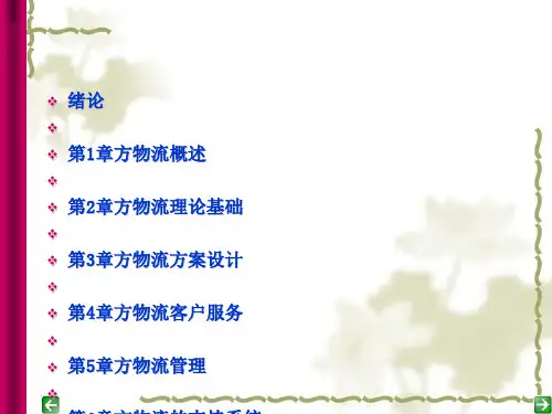 第三方物流企业的发展战略教材(PPT 60张)