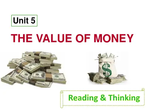 【公开课课件】人教版高中英语必修第三册Unit 5  Reading and Thinking
