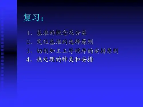 第四章 机床夹具设计基础