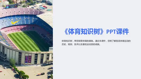 《体育知识树》课件