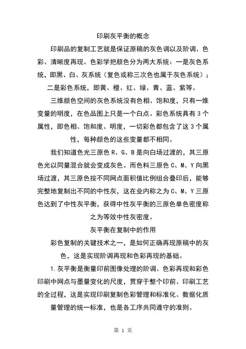 印刷灰平衡共4页