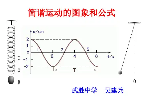 简谐振动的图像和公式 ppt课件