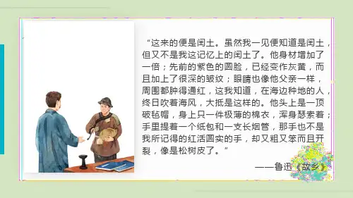 少年闰土ppt课件