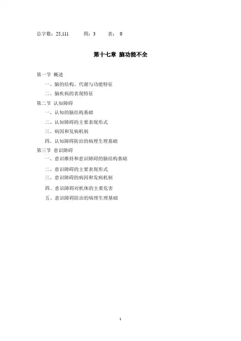 第十七章 脑功能不全-王建枝