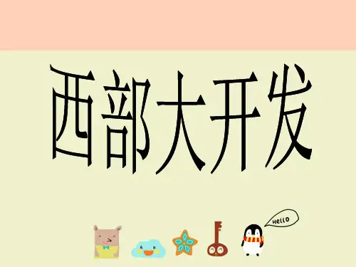 西部大开发