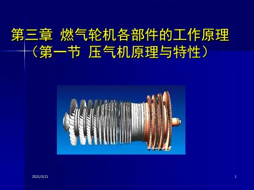 第3章(第一节)-压气机的原理和特性PPT课件