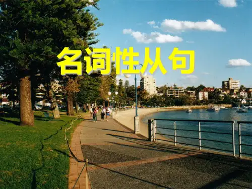 人教版高一英语必修三 unit3 grammar 宾语从句 (共53张ppt)