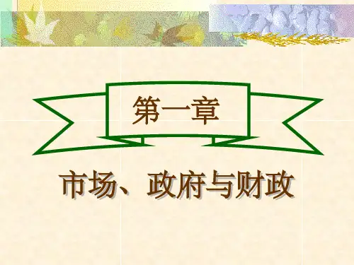 《市场与政府》PPT课件