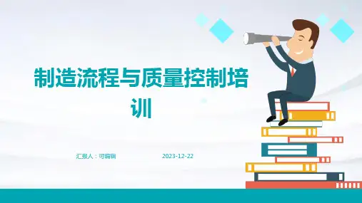 制造流程与质量控制培训ppt