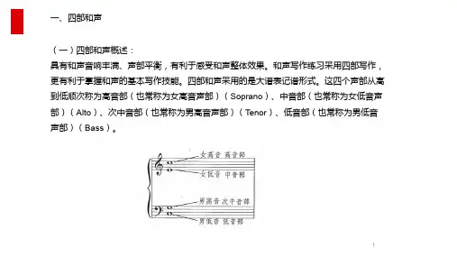 四部和声ppt课件