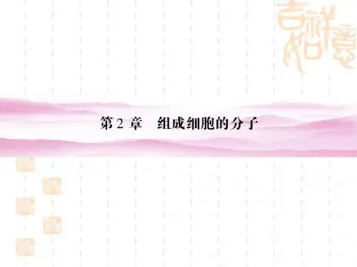 高中生物课件 组成细胞的分子.ppt