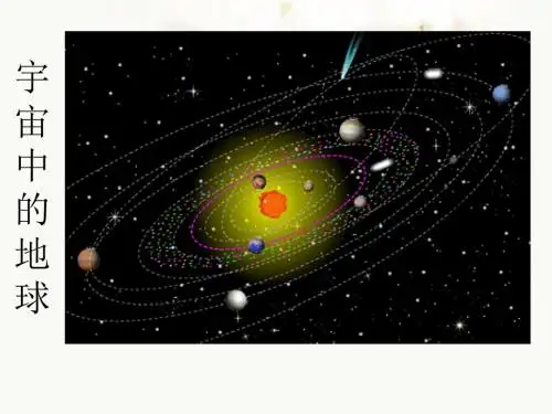 中图版高中地理必修一1.1《地球在宇宙中》授课课件(共51张PPT)