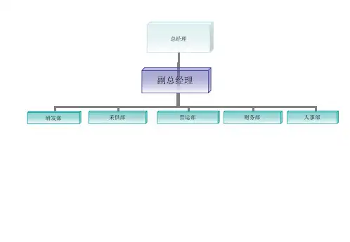 组织结构图模板集合(完美版)