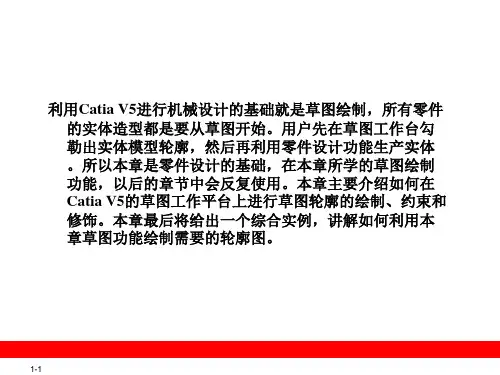 CATIA草图绘制