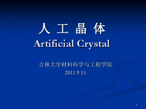 第二章晶体生长的基本规律