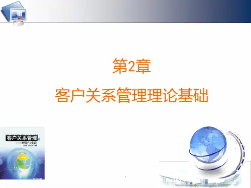客户关系管理二vPPT课件
