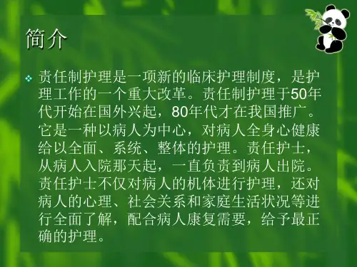 如何做好一名责任护士ppt课件