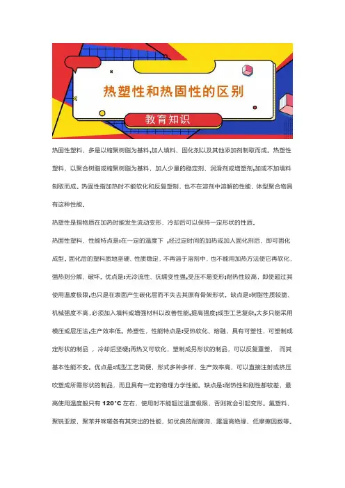 热塑和热固