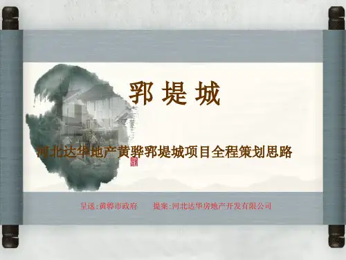 河北达华地产黄骅郛堤城项目全程策划思路_109P资料