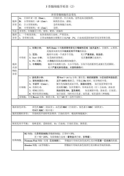 3骨髓细胞学检查(2)